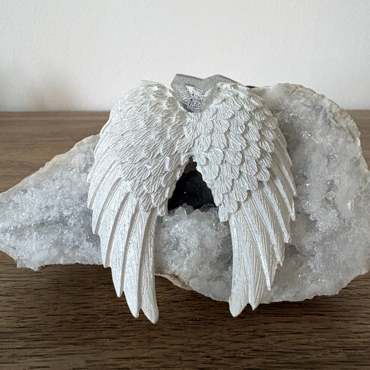 Engelenvleugels met glitter hangdecoratie