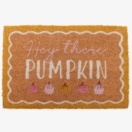 Naturel "Hey There Pumpkin" herfstdeurmat