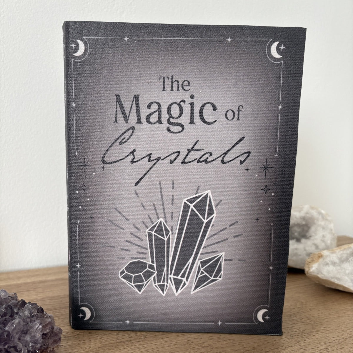 Opbergdoos Boekvorm “The Magic Of Crystals”