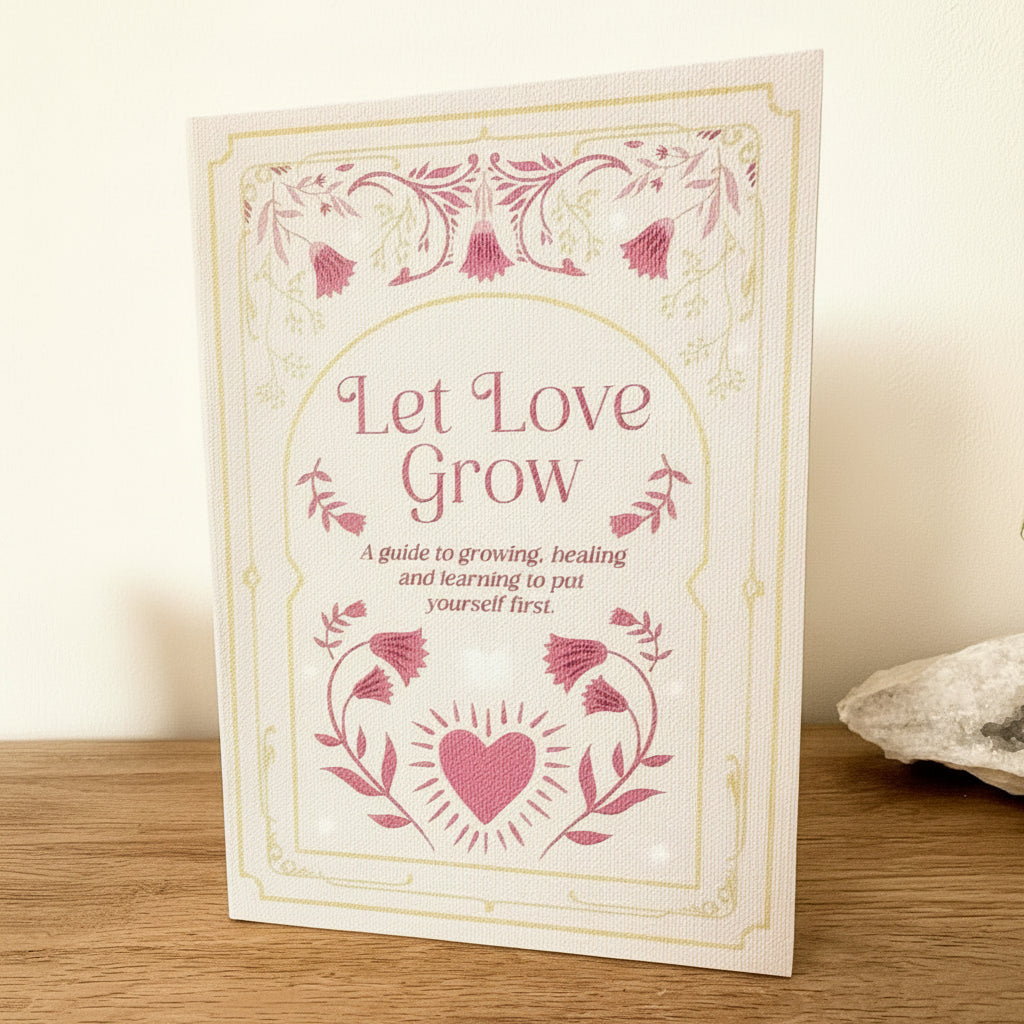 Opbergdoos Boekvorm “Let Love Grow”