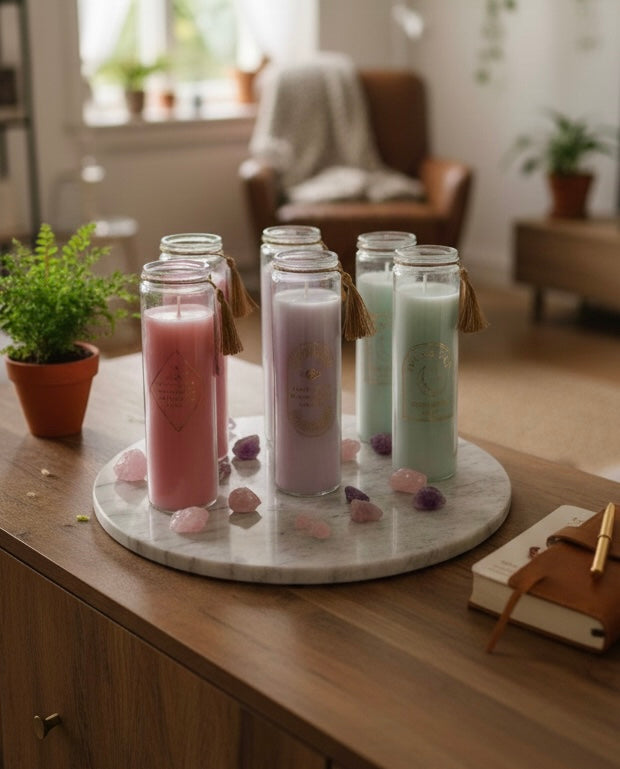 Buiskaars met rozenkwarts