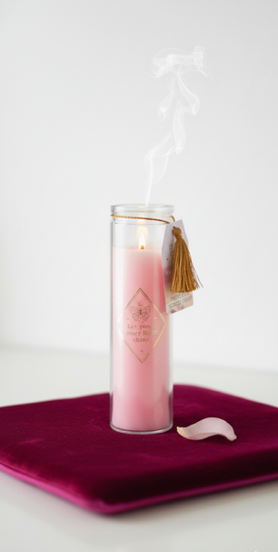 Buiskaars met rozenkwarts